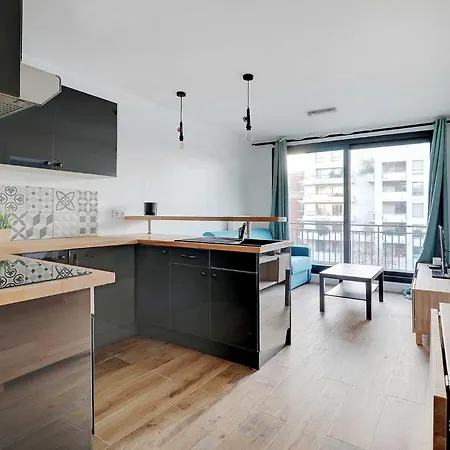 Cozy - 1br 4p - Next To Paris 公寓 *